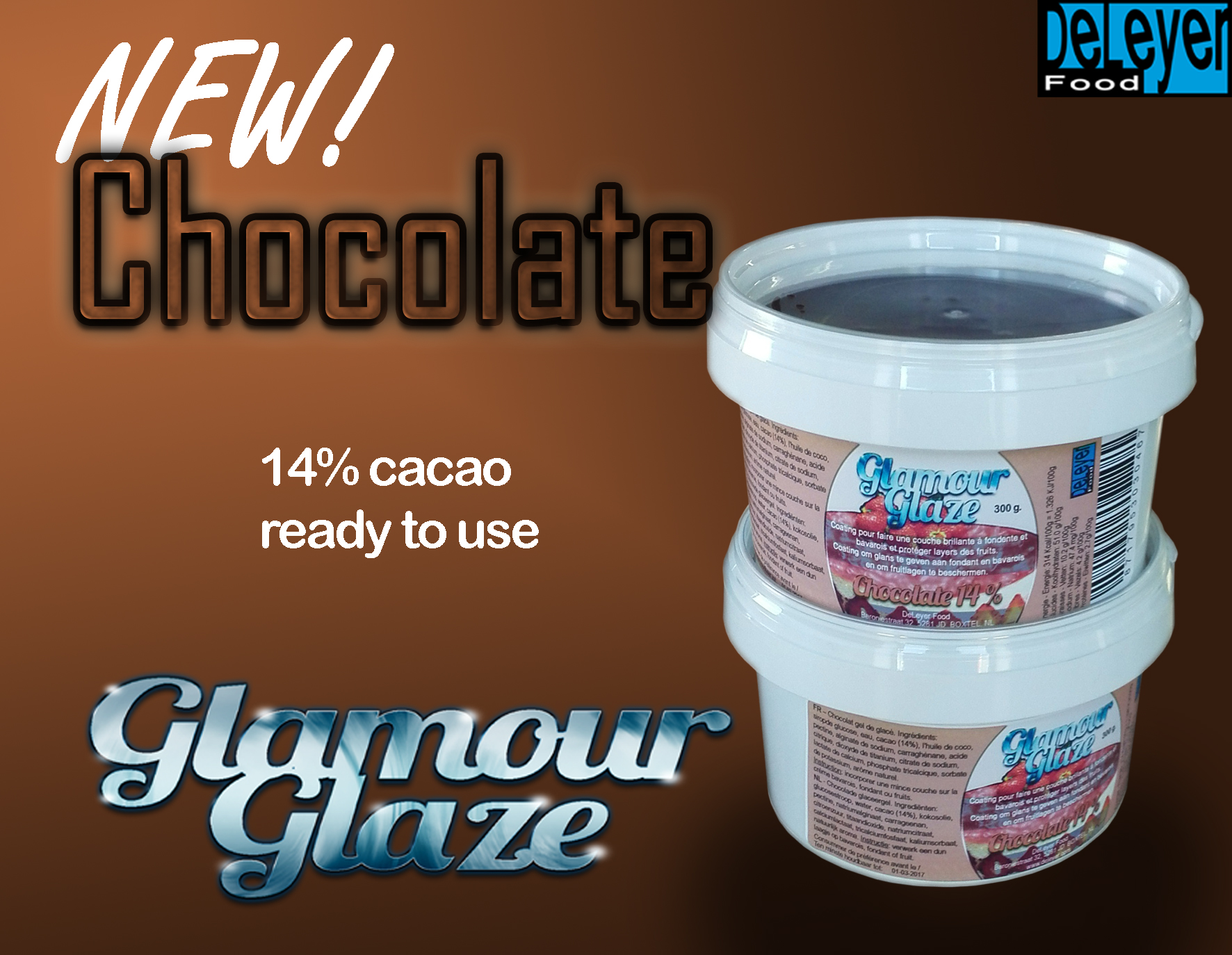 Chocolate Glaze Nappage