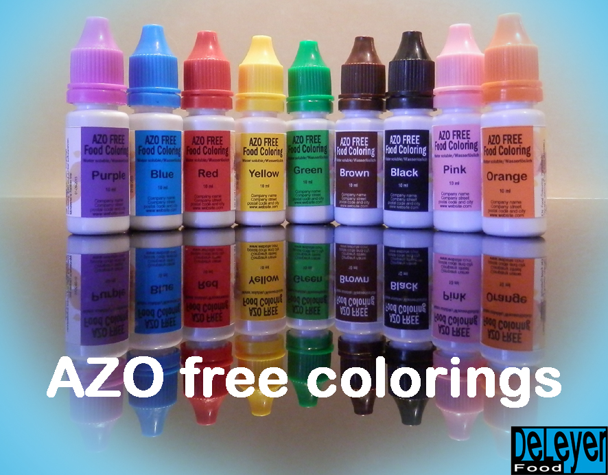 Azo free food colors
